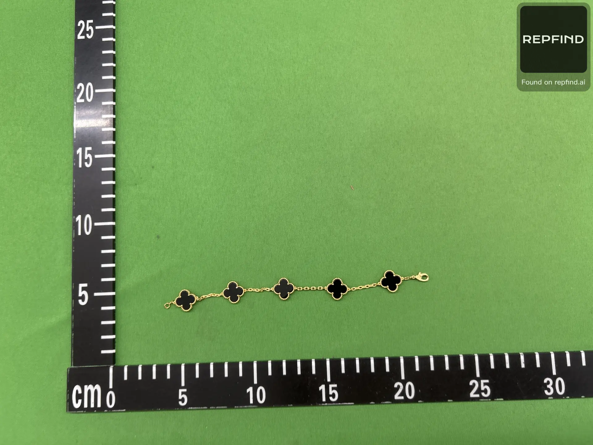 Five Clover Chain Bracelet -4