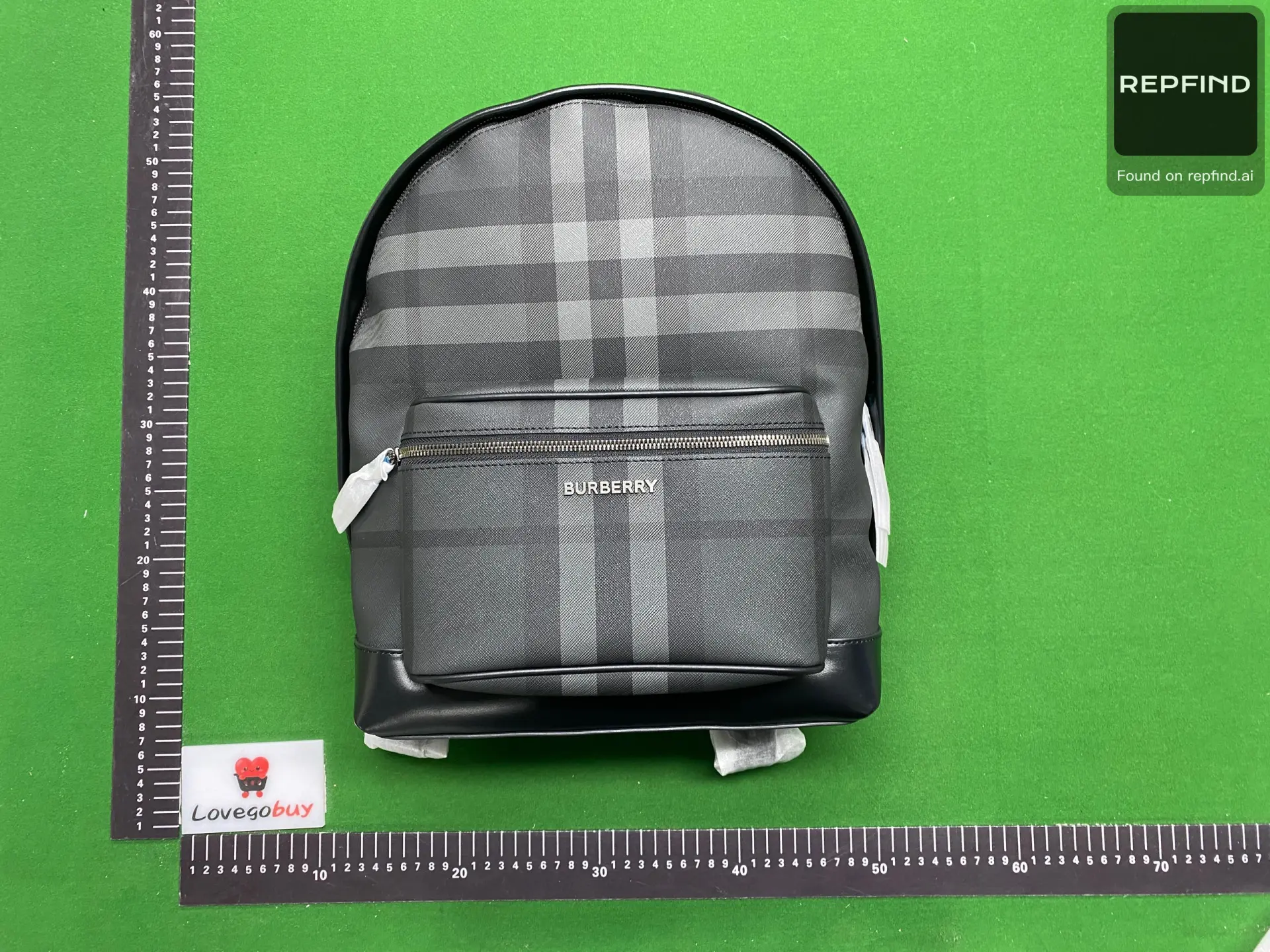 Plaid Backpack 5491 -2