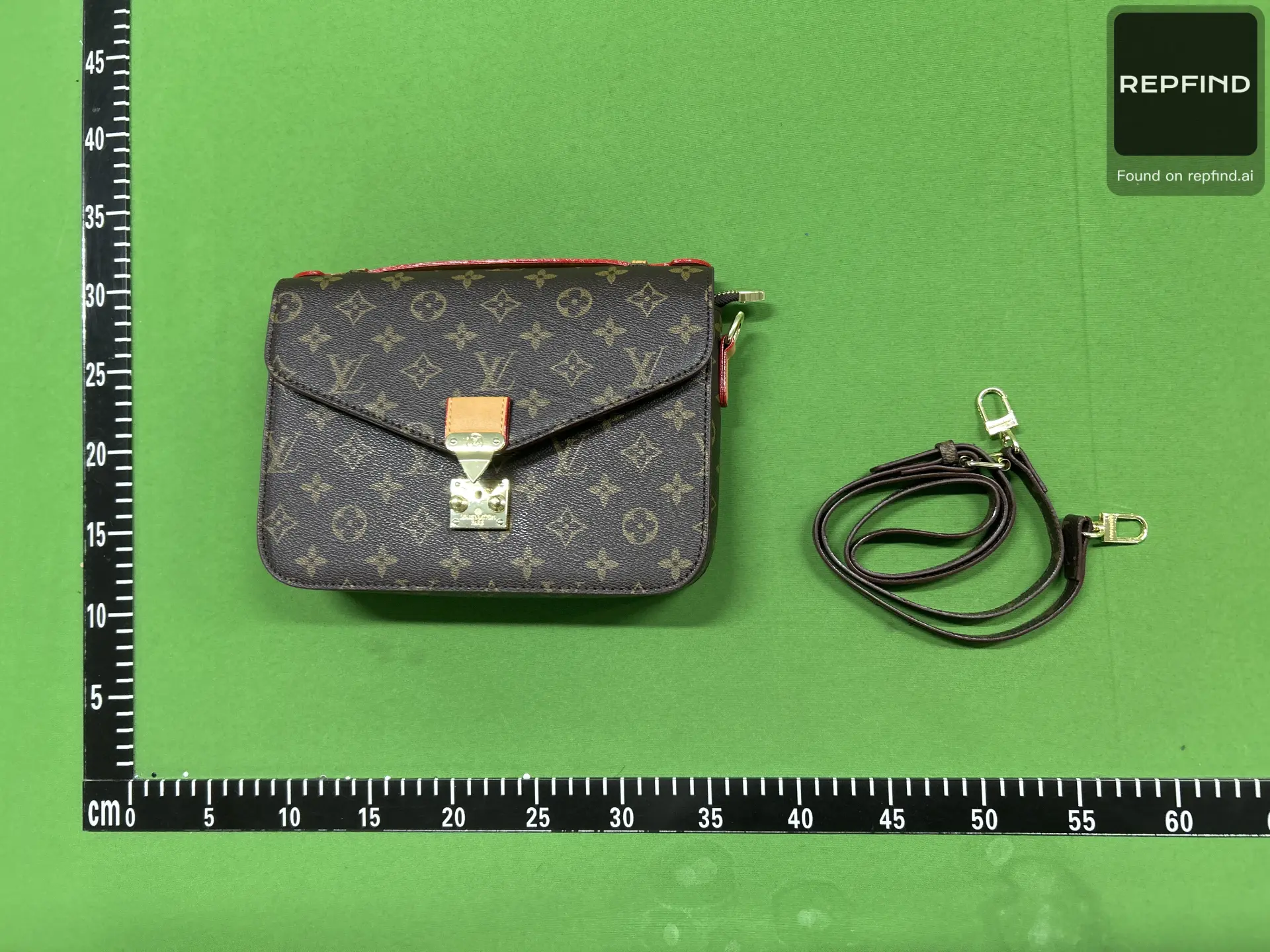 Monogram Flap Crossbody Bag 40780 -2