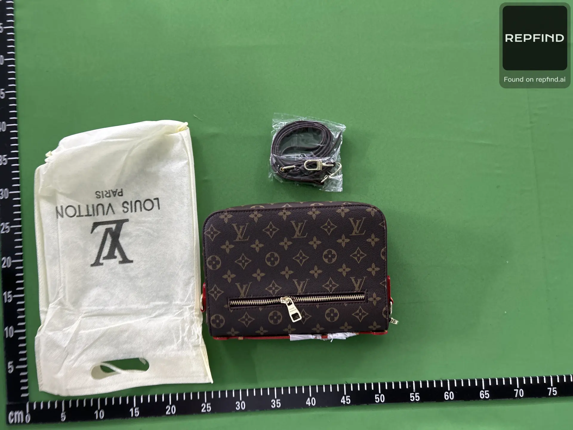 Monogram Flap Crossbody Bag 40780 -3