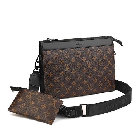 Men's Crossbody Bag and Pouch 