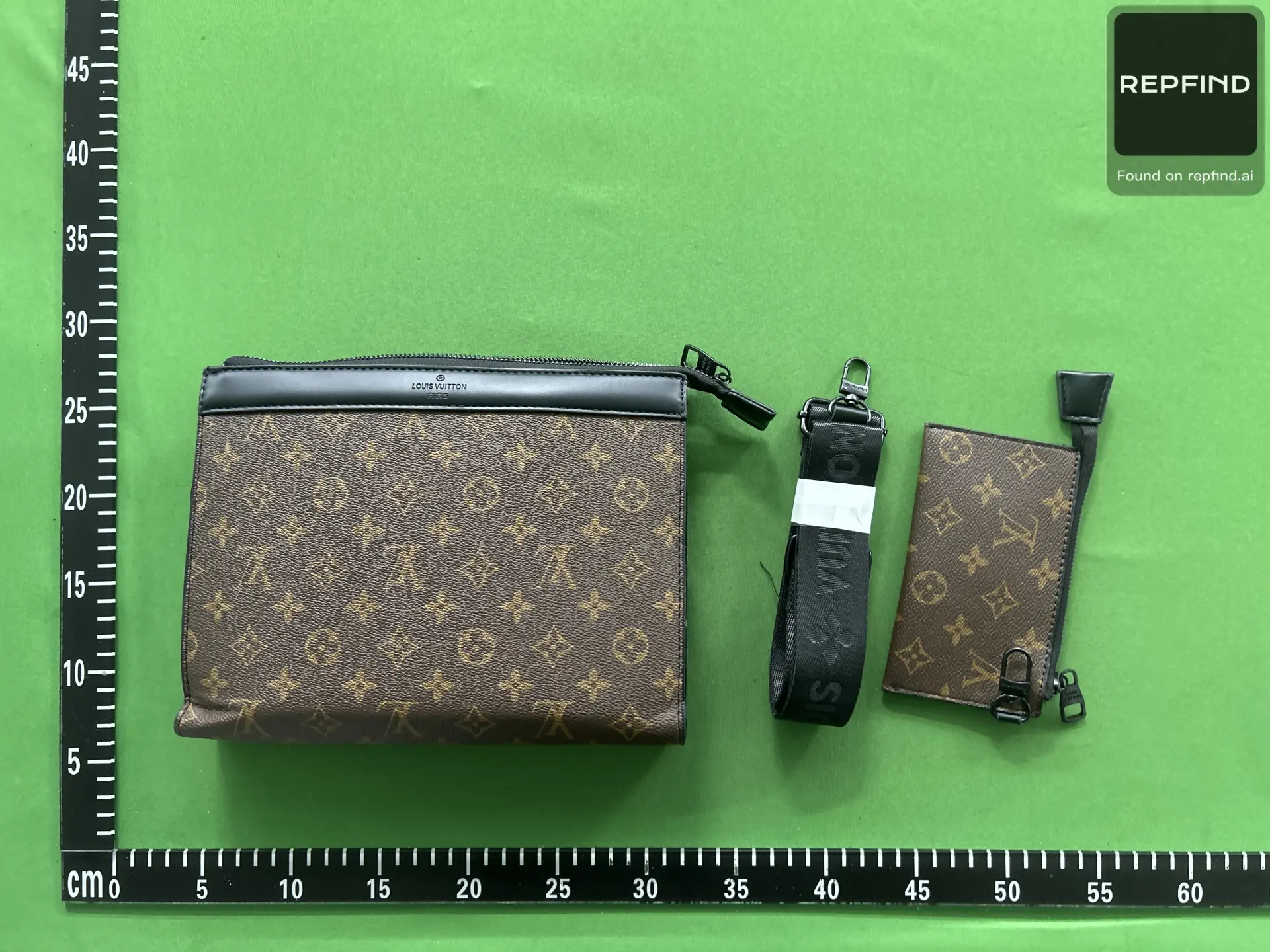 Men's Crossbody Bag and Pouch Set 7011 -2