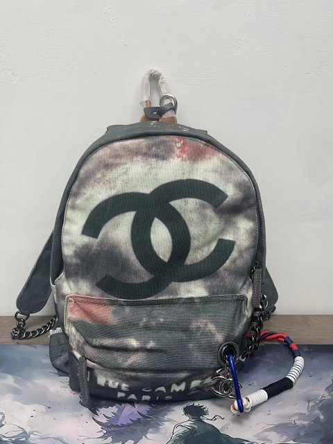 Printed Backpack