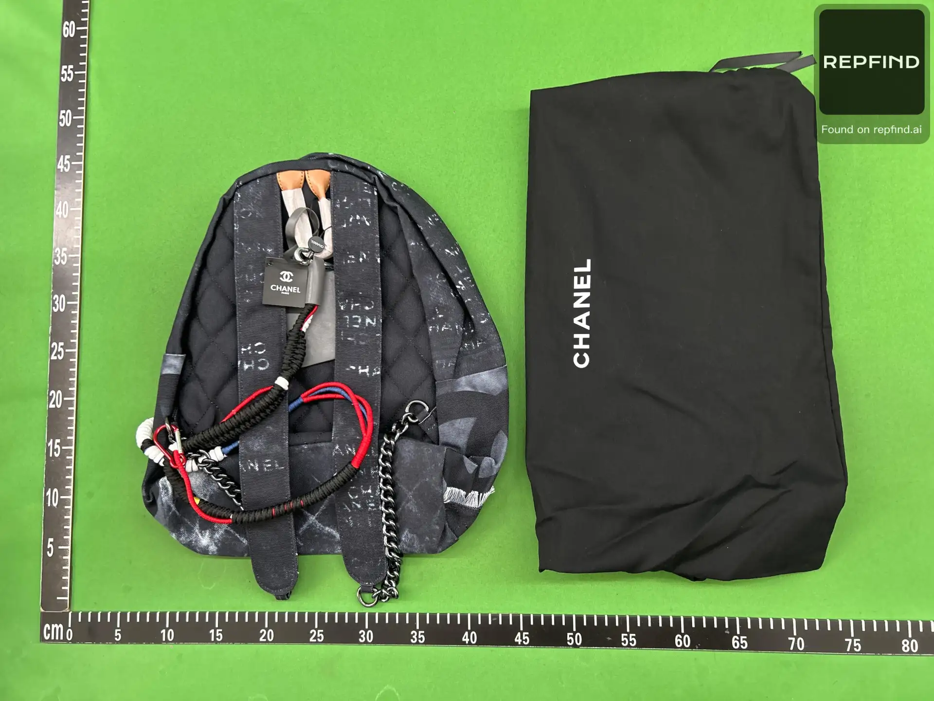 Printed Backpack -4