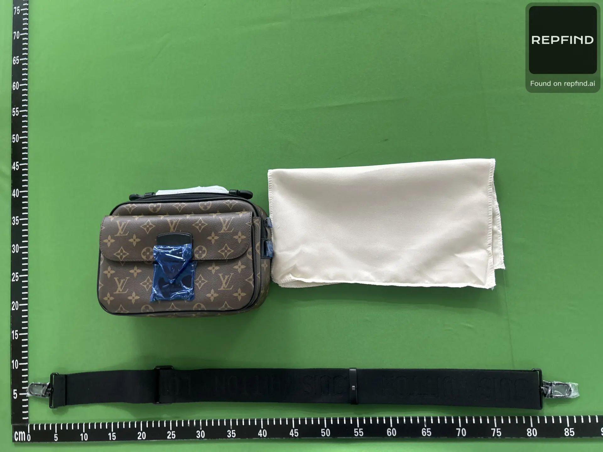 Men's Patterned Crossbody Bag 121206 -2