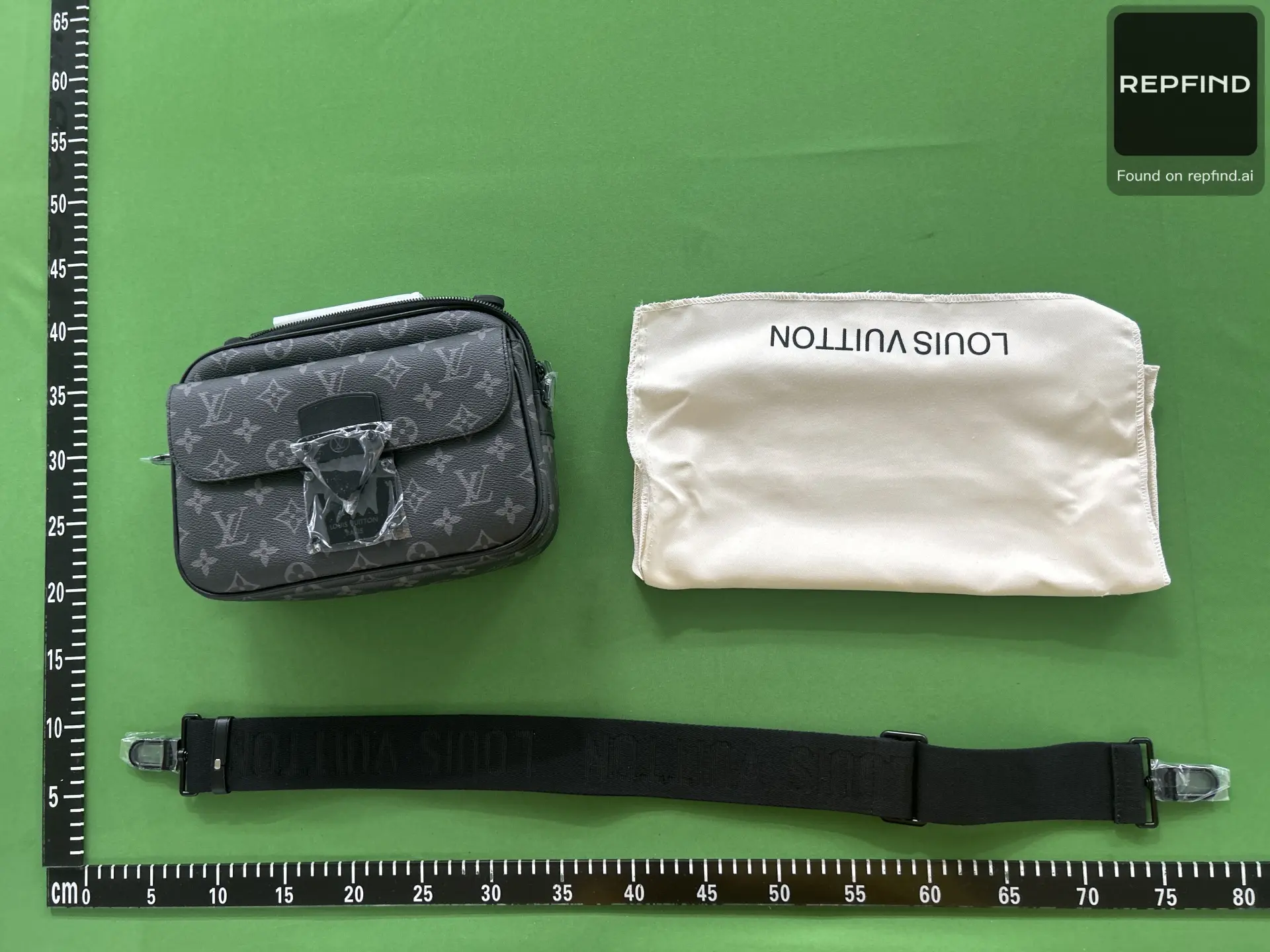 Men's Patterned Crossbody Bag 121206 -3