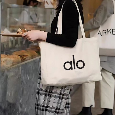 Alo Canvas Yoga Tote Bag