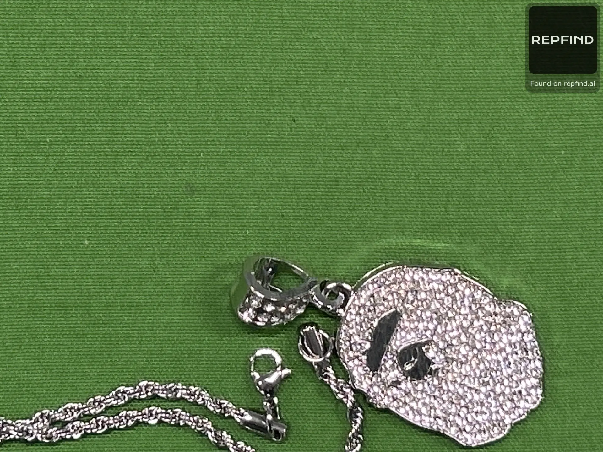 Crystal Ape Head Pendant Necklace DX24-3 -4