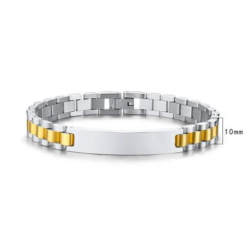 Two Tone Link Bracelet 2575