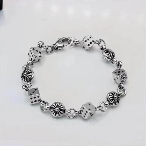 Gothic Charm Link Bracelet 021