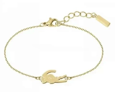 Crocodile Charm Chain Bracelet