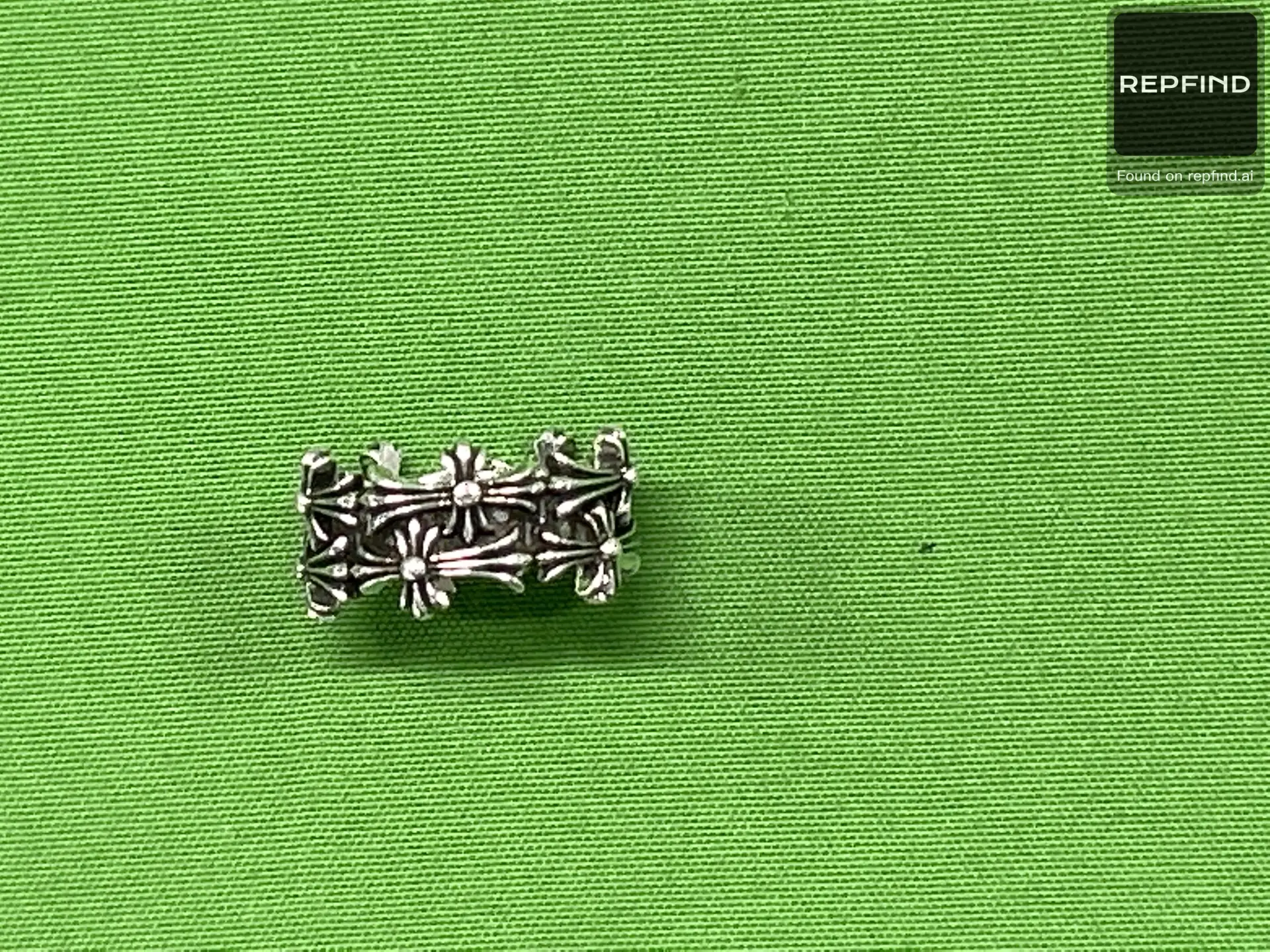 Engraved Floral Band Ring -2