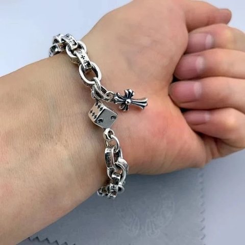 Cross Charm Chain Bracelet