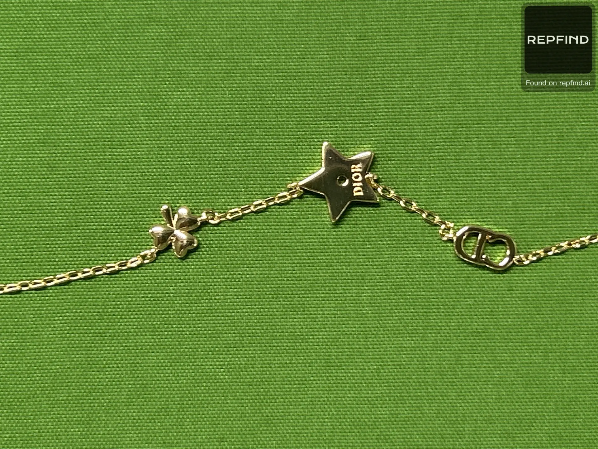 Star Charm Chain Bracelet -3