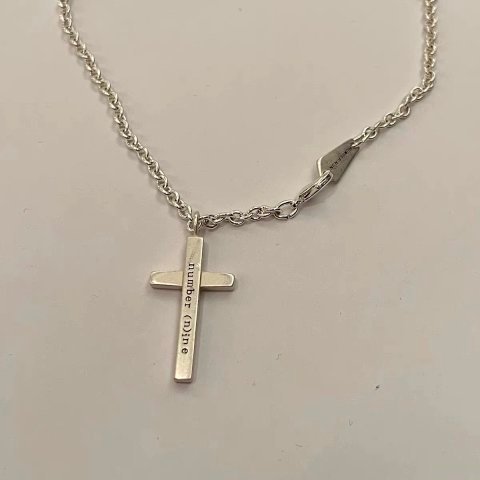 Number Nine 02AW Cross Pendant