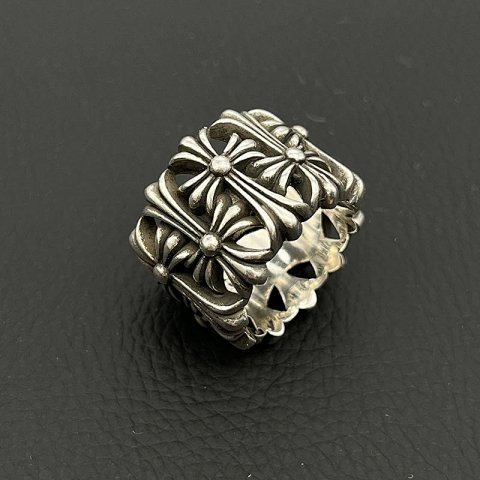 Vintage Floral Signet Ring