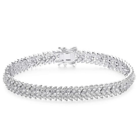 Stone-Set Tennis Bracelet
