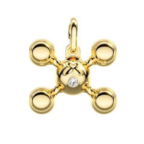 Sphere Legs Pendant Necklace