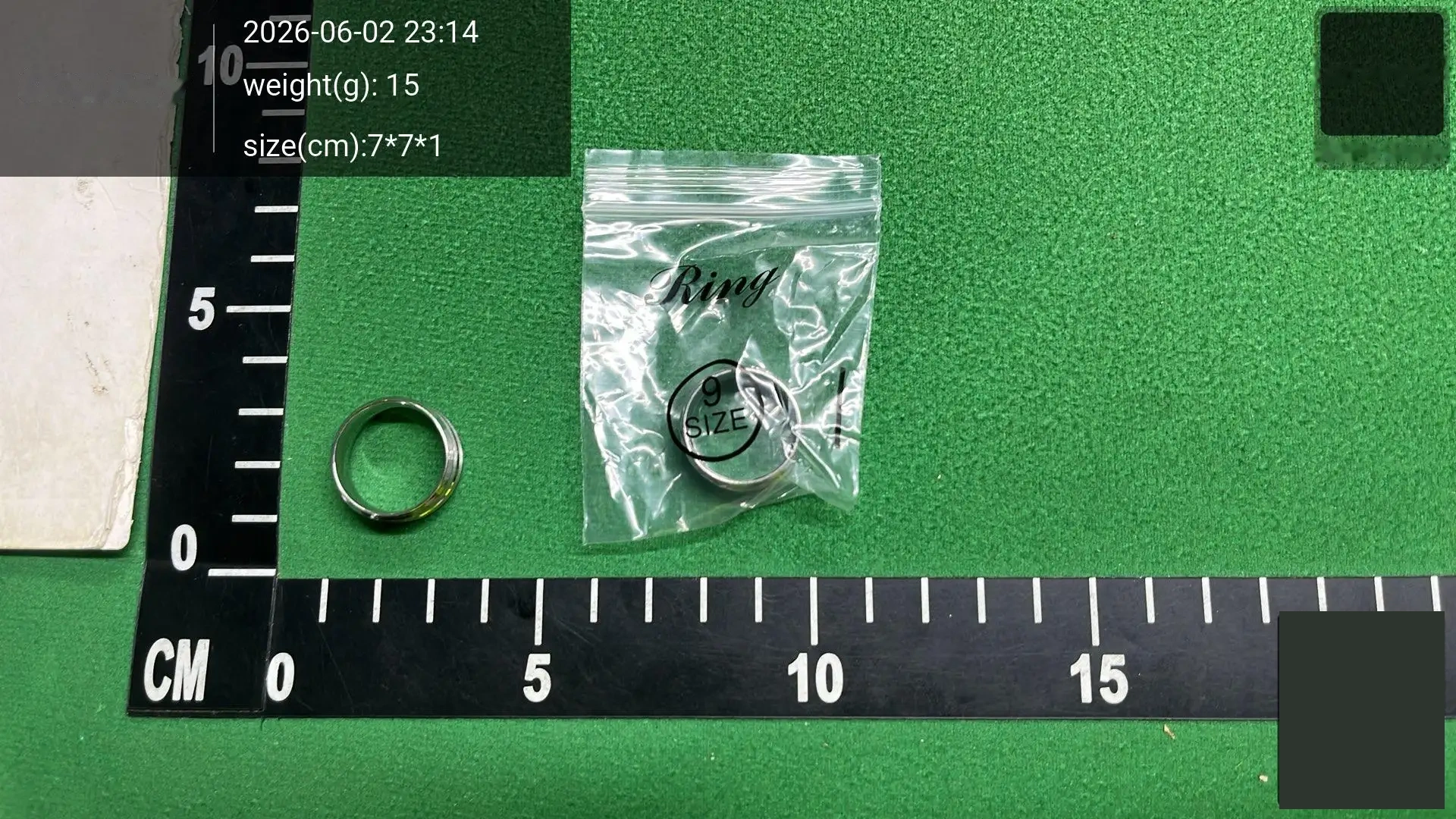 Minimalist Titanium Steel Band Ring -2