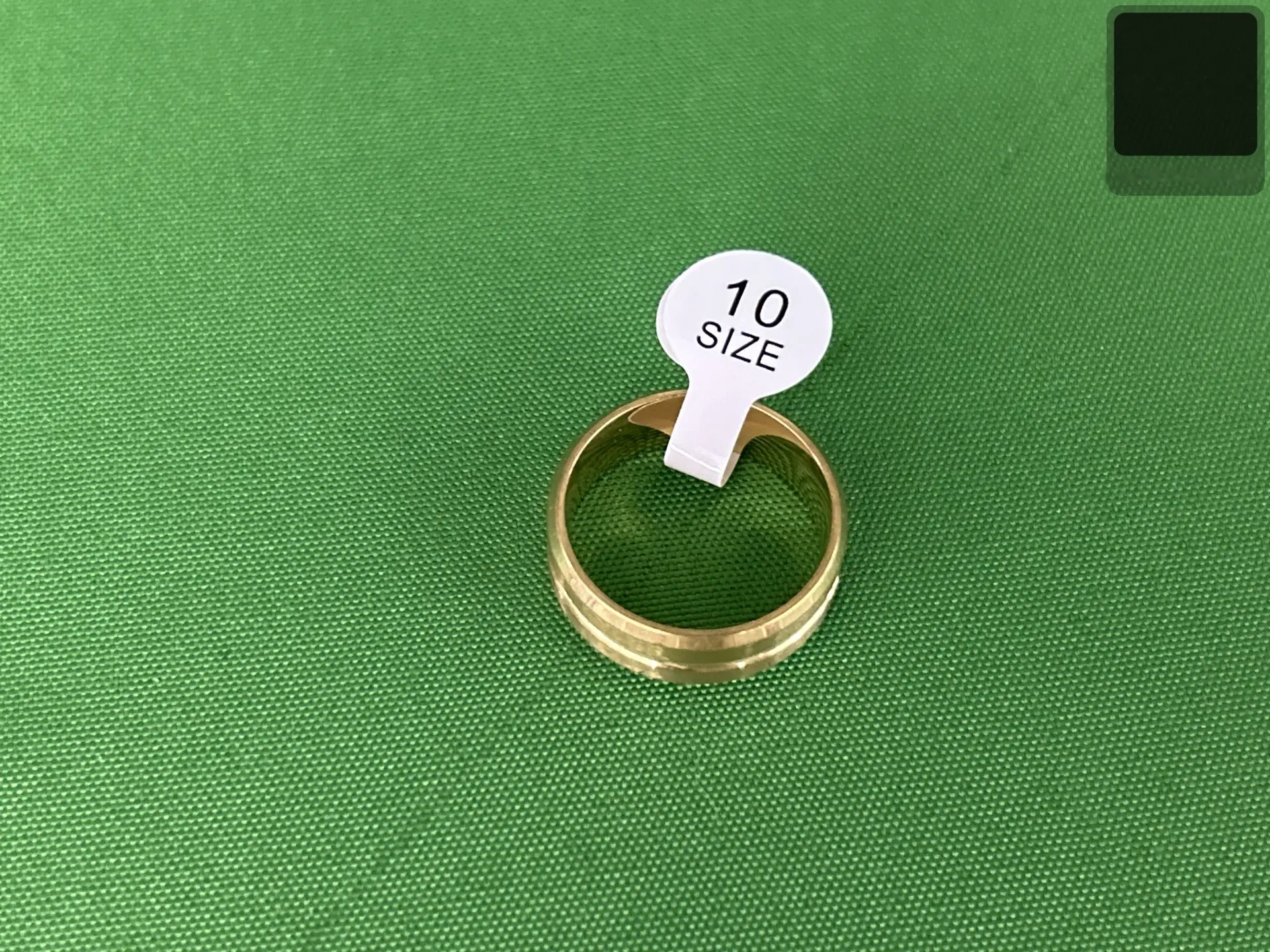 Minimalist Titanium Steel Band Ring -6