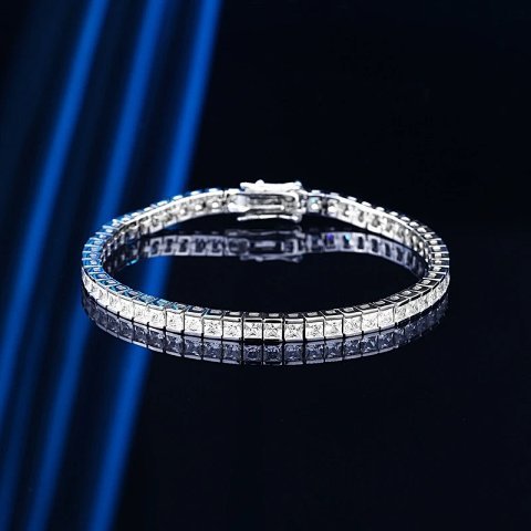 Stone-Set Tennis Bracelet