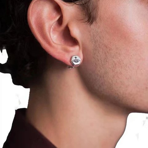 Crystal Stud Earrings - 009