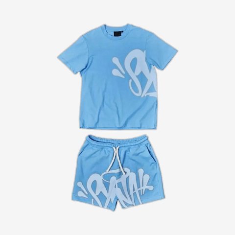Letter Print T-Shirt and Short