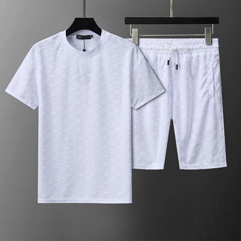 Jacquard T-Shirt and Shorts Se