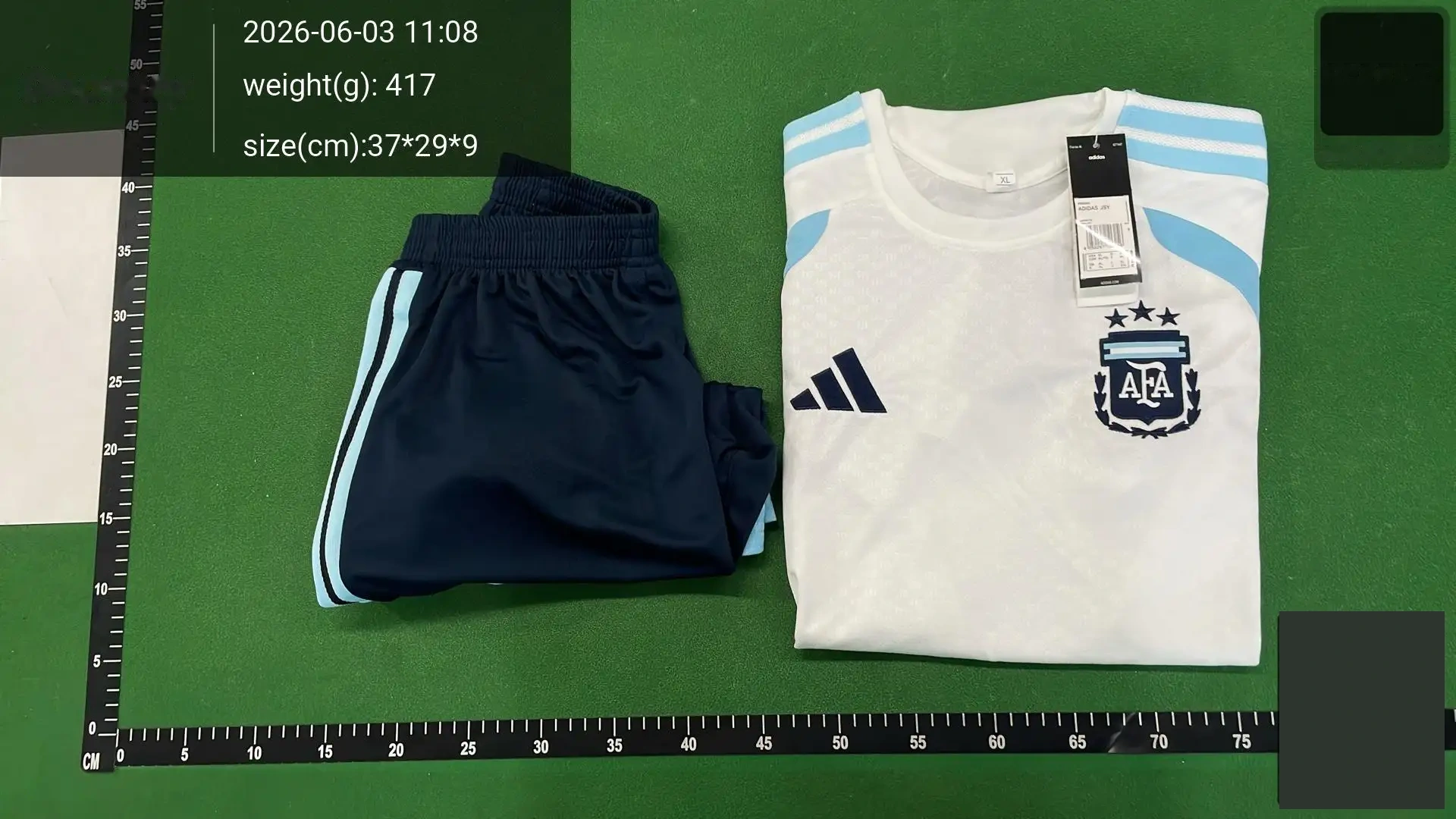 Football Training T-Shirt and Shorts Collection -5