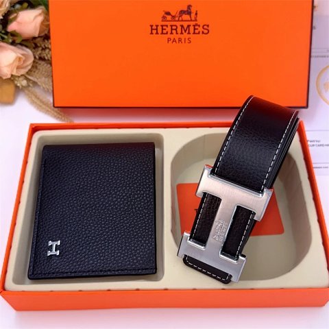 Wallet and Belt Gift Set