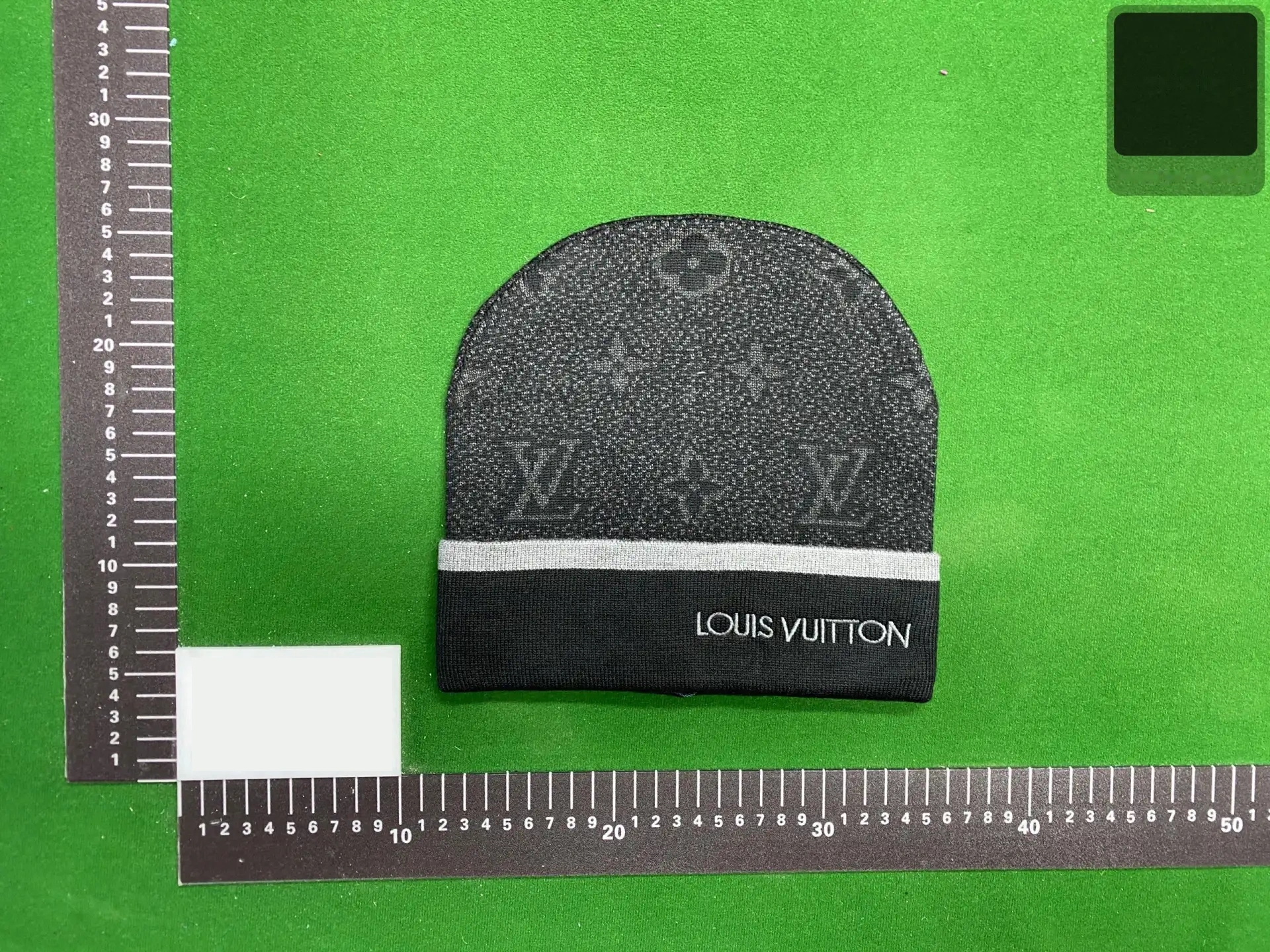 Patterned Knit Beanie - 202 -2
