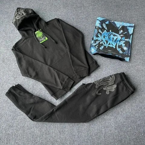 Graphic Hoodie and Jogger Set 