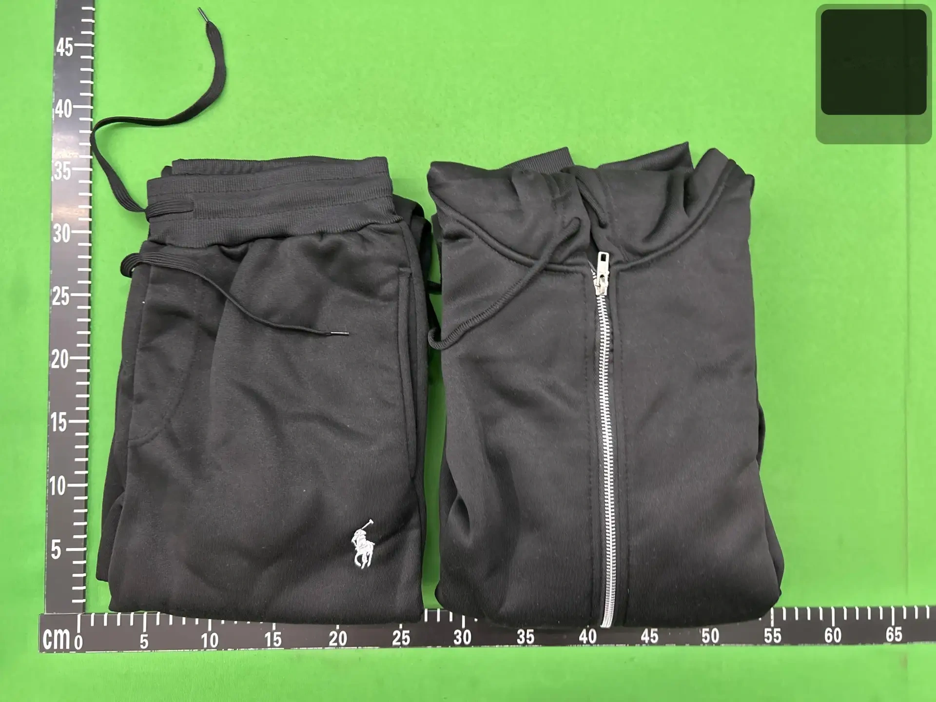 Embroidered Zip Hoodie and Jogger Set -6
