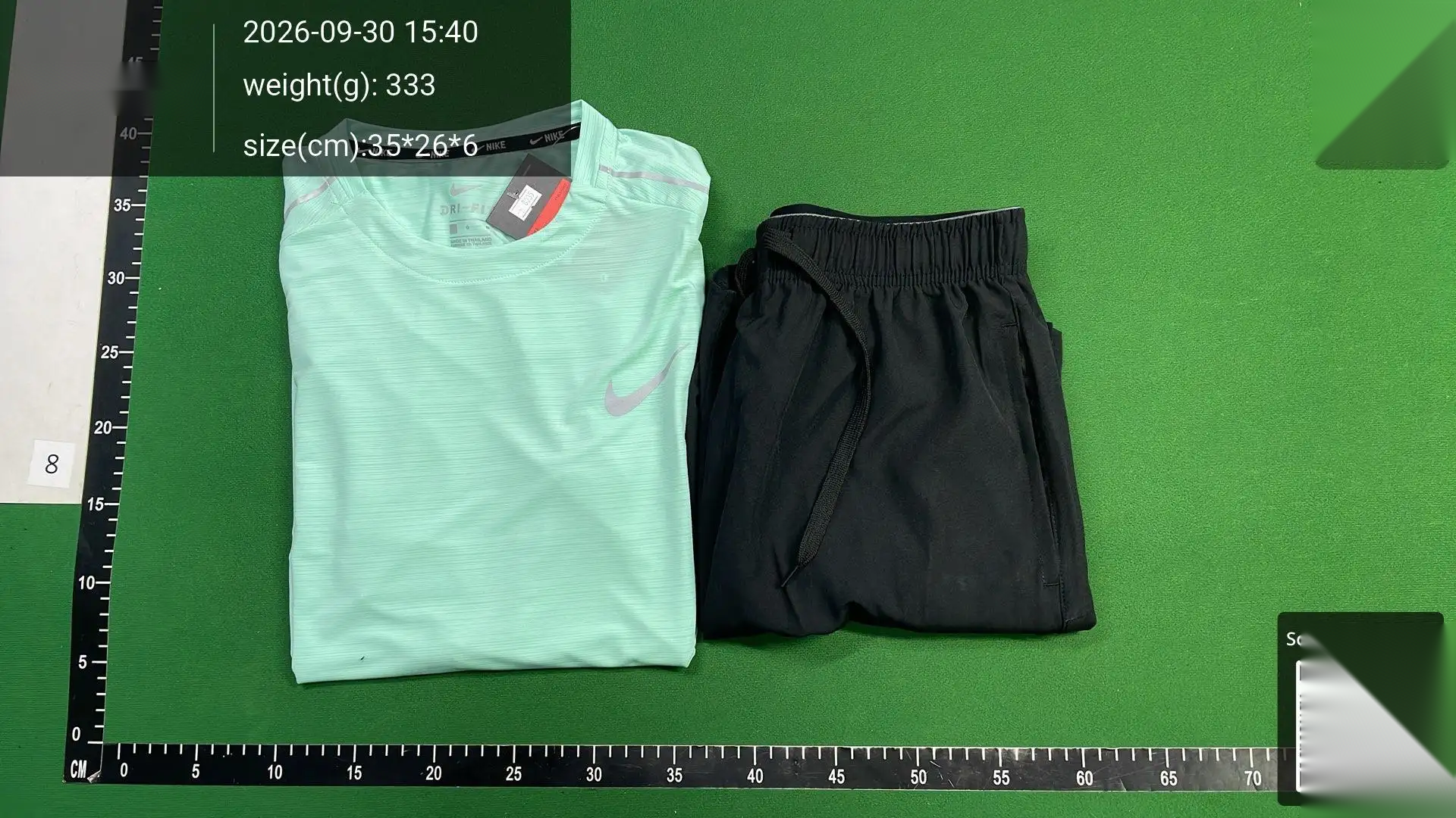 Athletic T-Shirt and Shorts Set -4
