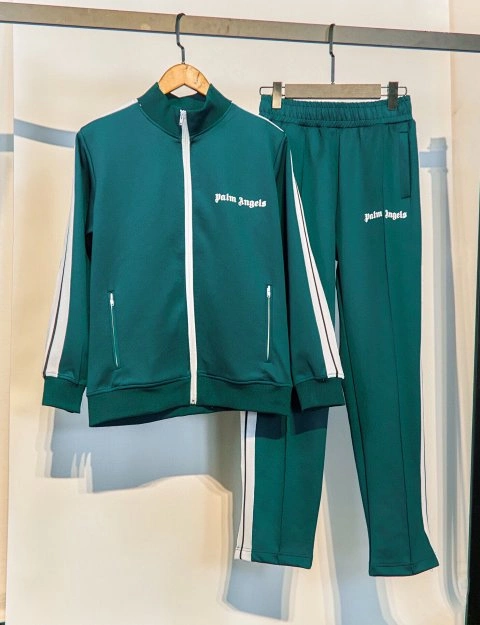 Side-Stripe Track Jacket and T