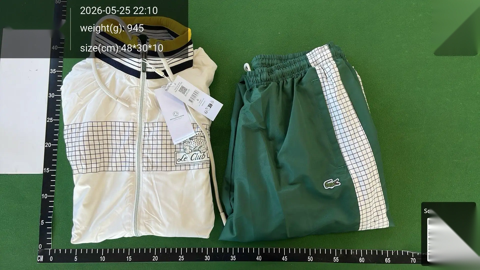 Mesh-Lined Tennis Track Pants -2