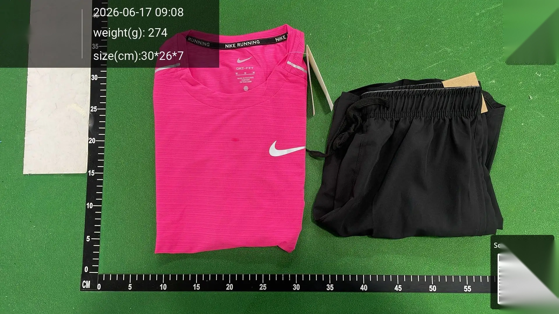 Running T-Shirt and Shorts Set -3