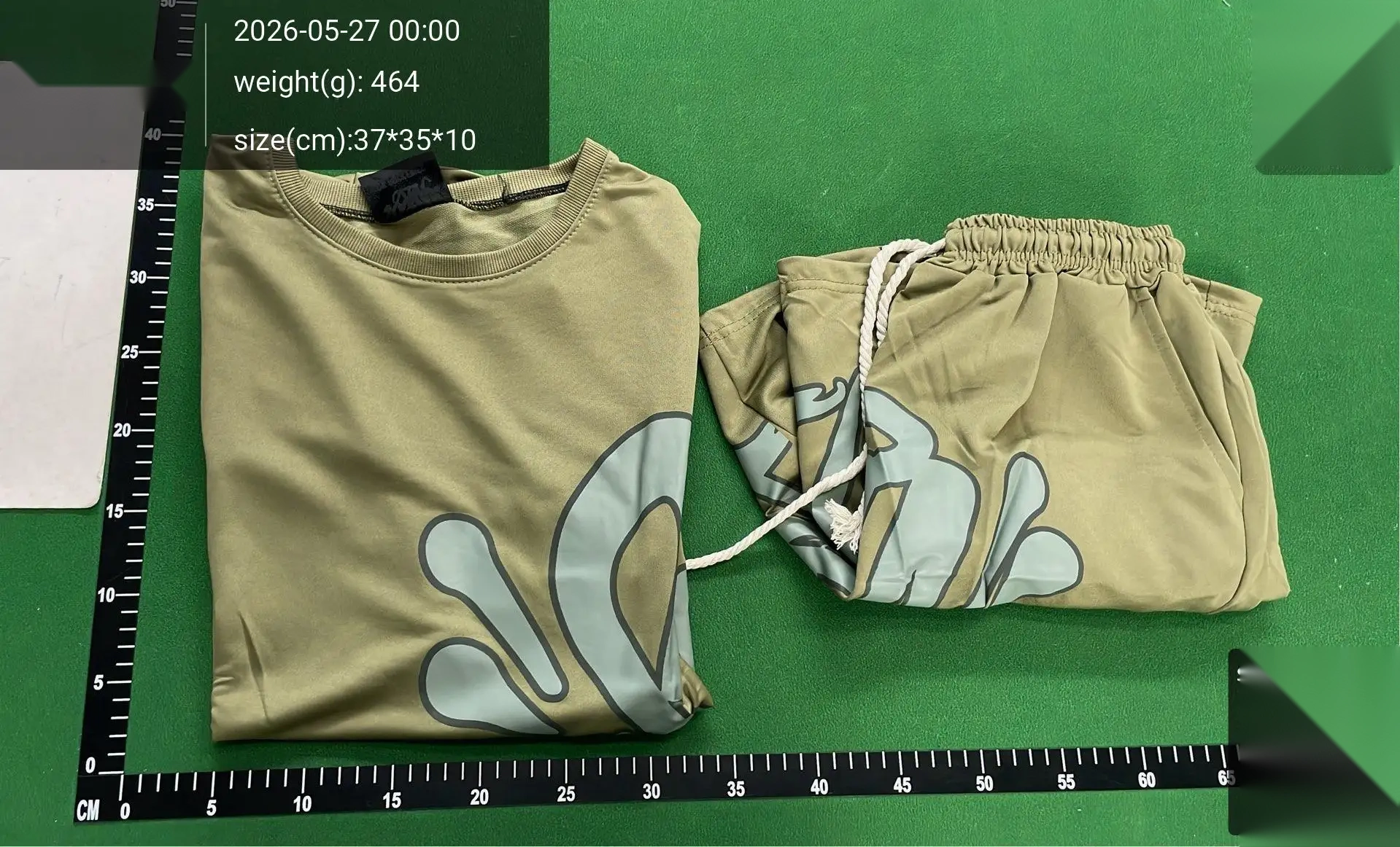 Graphic T-Shirt and Shorts Set -5