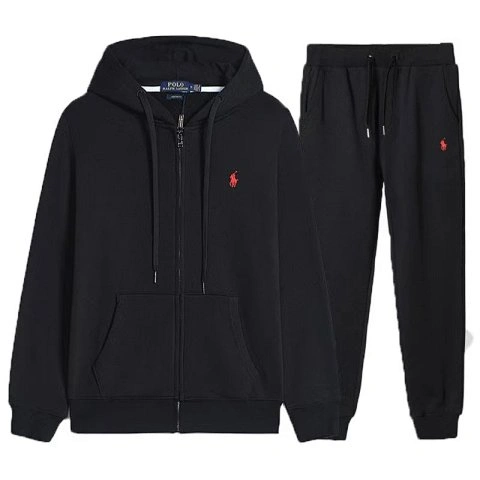 Embroidered Zip Hoodie and Jog