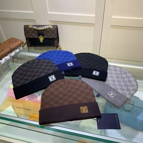 Patterned Knit Beanie Collecti