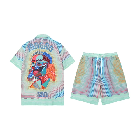 Graphic Shirt and Shorts Colle
