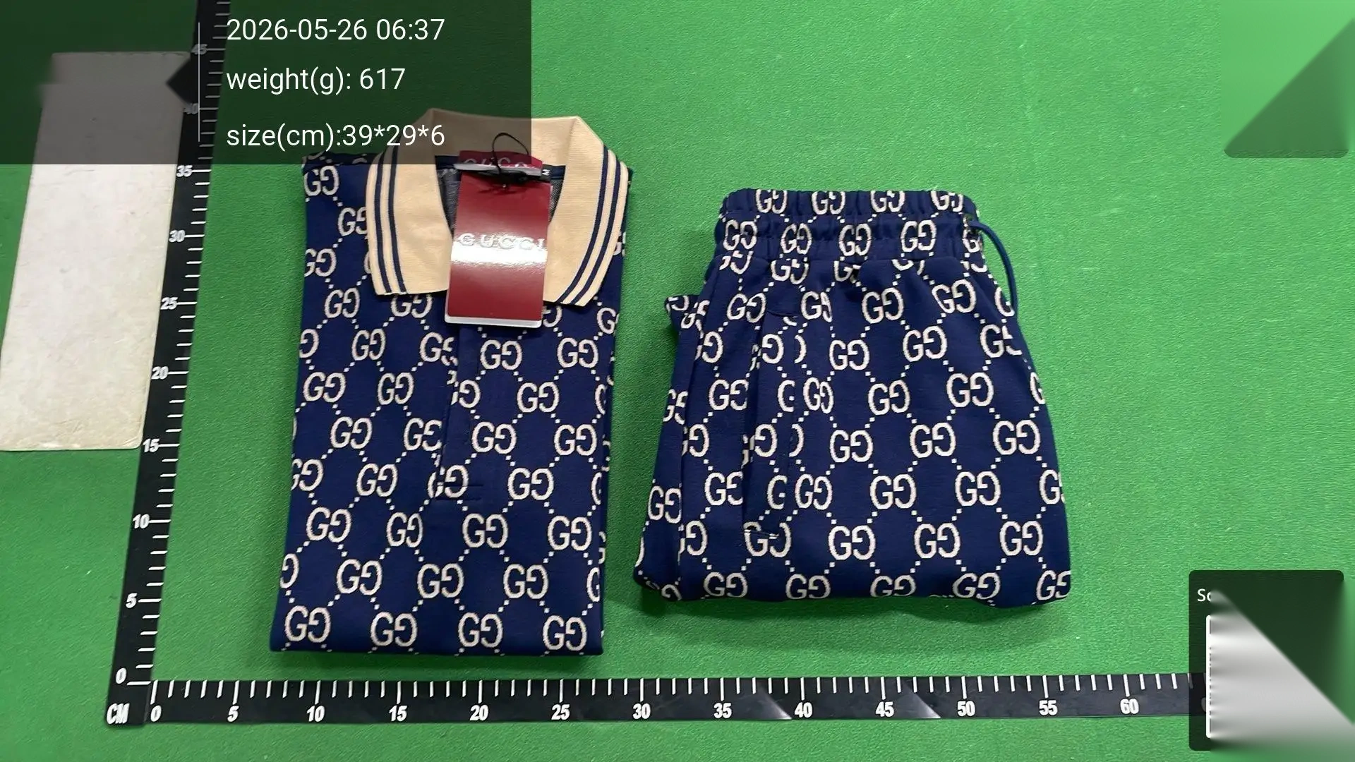 Patterned Shirt and Shorts Set -2