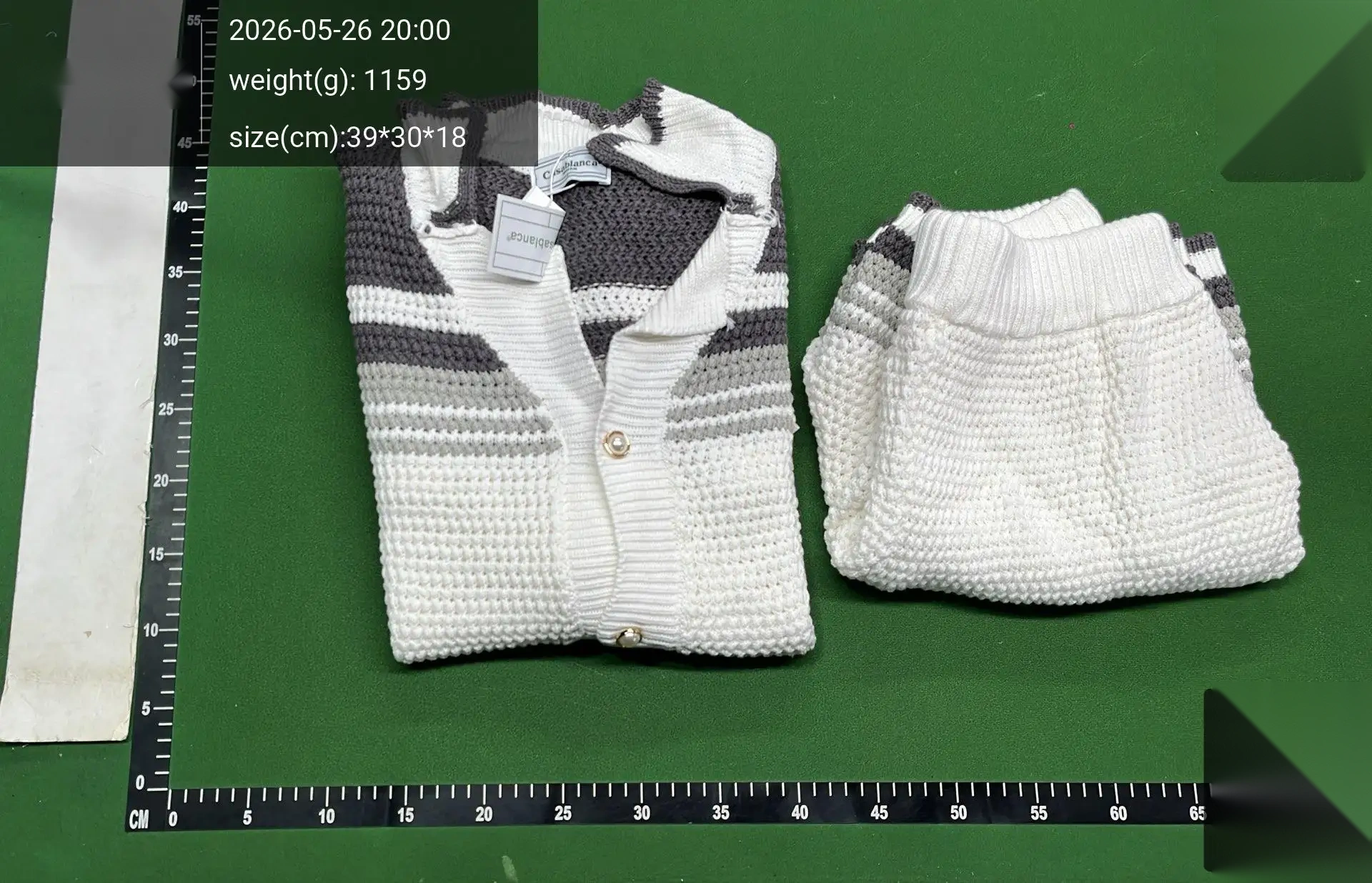 Knit Short-Sleeve Shirt and Shorts Set -2