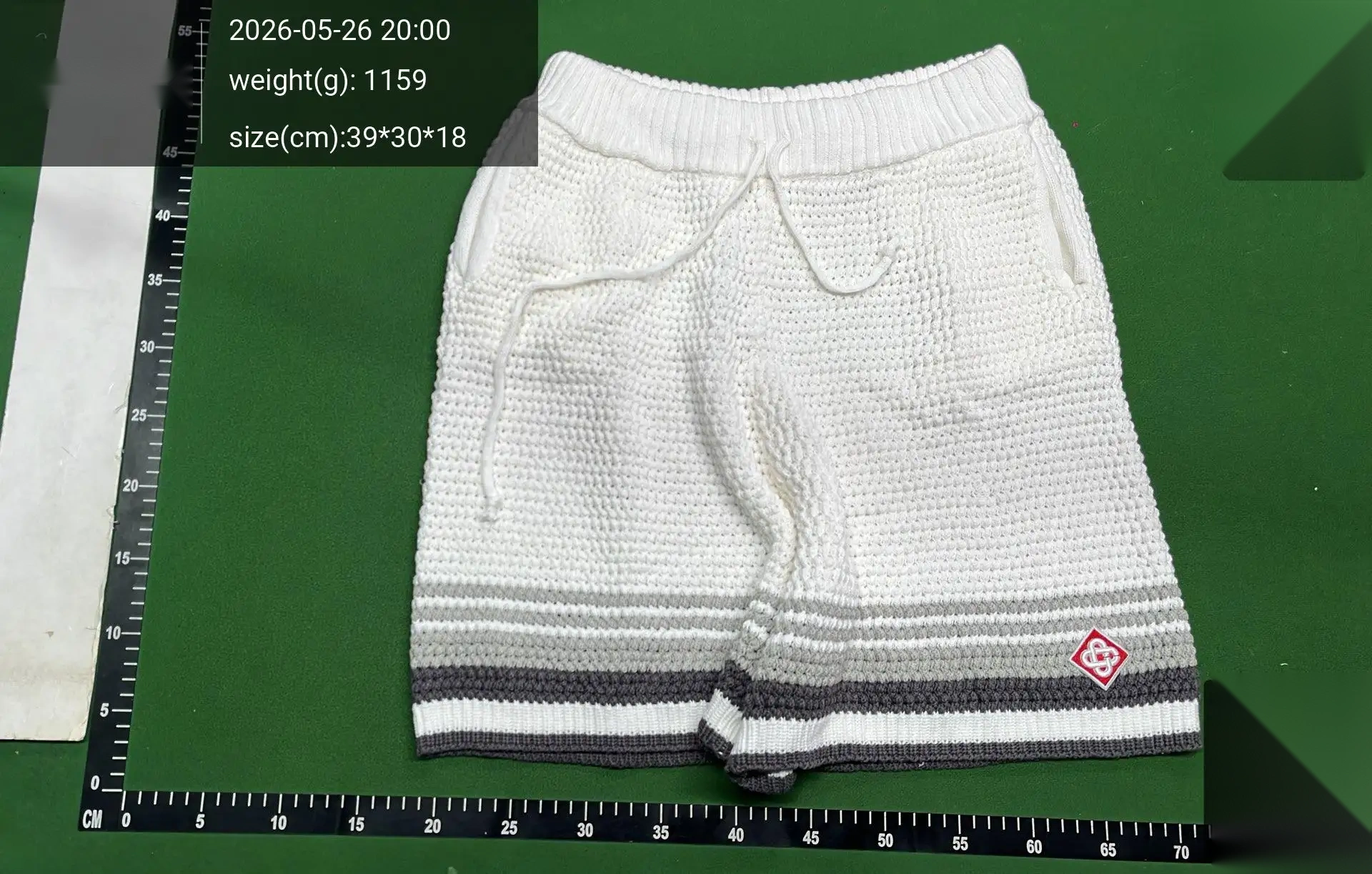 Knit Short-Sleeve Shirt and Shorts Set -4