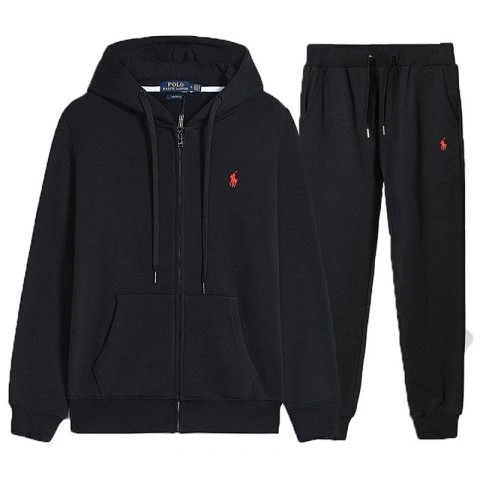 Embroidered Zip Hoodie and Jog