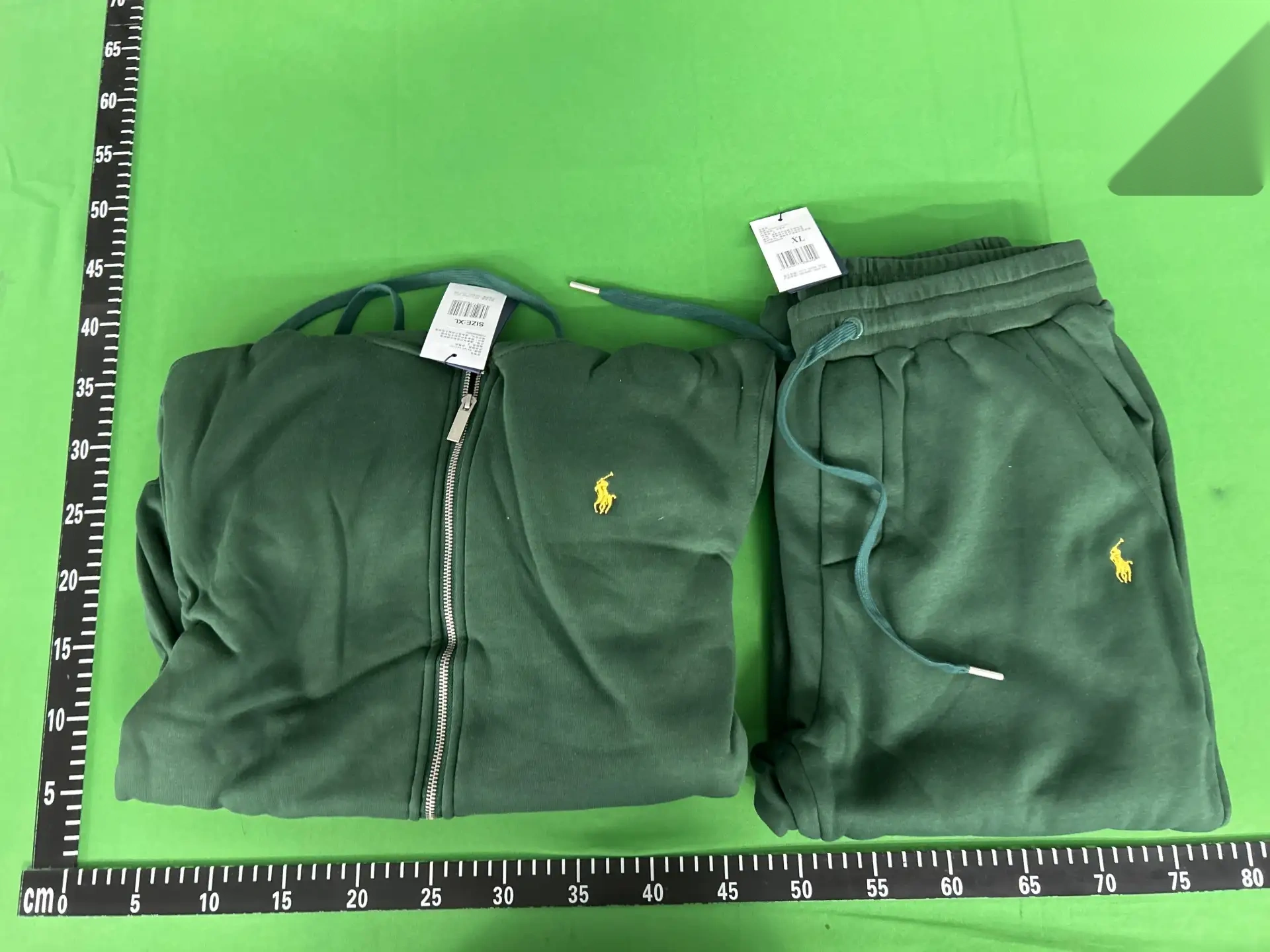 Embroidered Zip Hoodie and Sweatpants Set -4