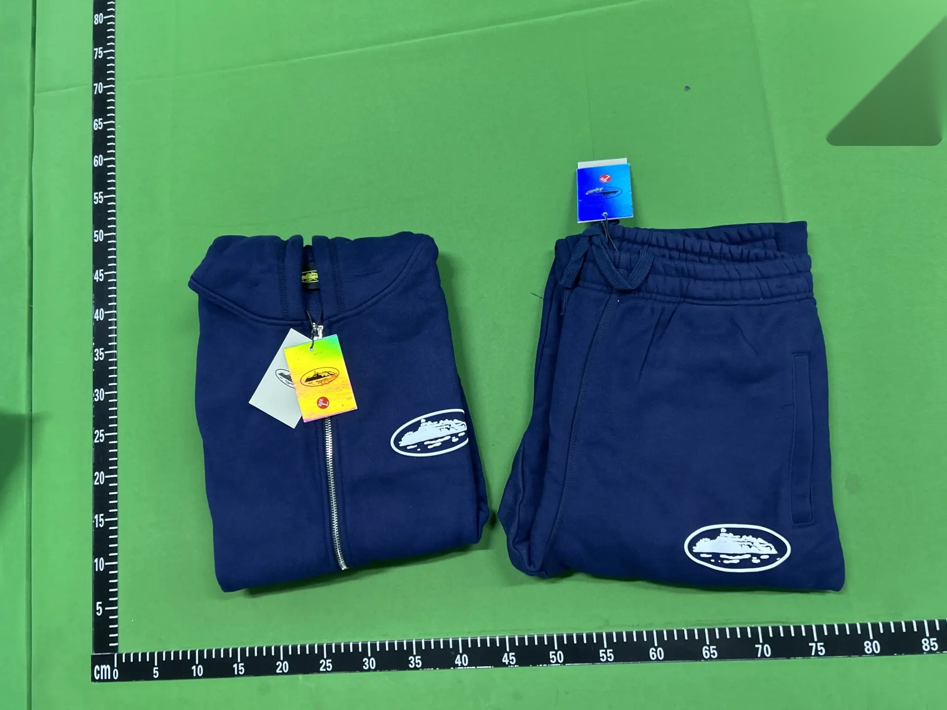 Graphic Zip Hoodie and Jogger Set - DX13 -5