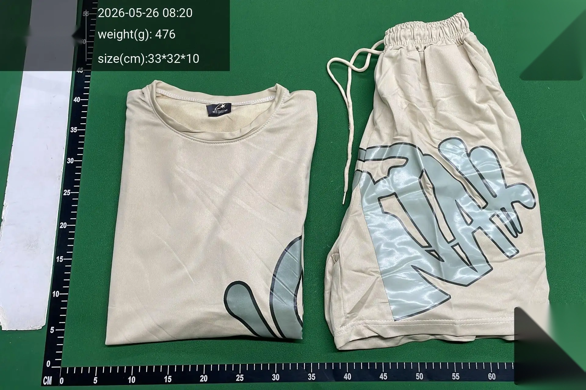 Graphic T-Shirt and Shorts Set - 001-HDP -5