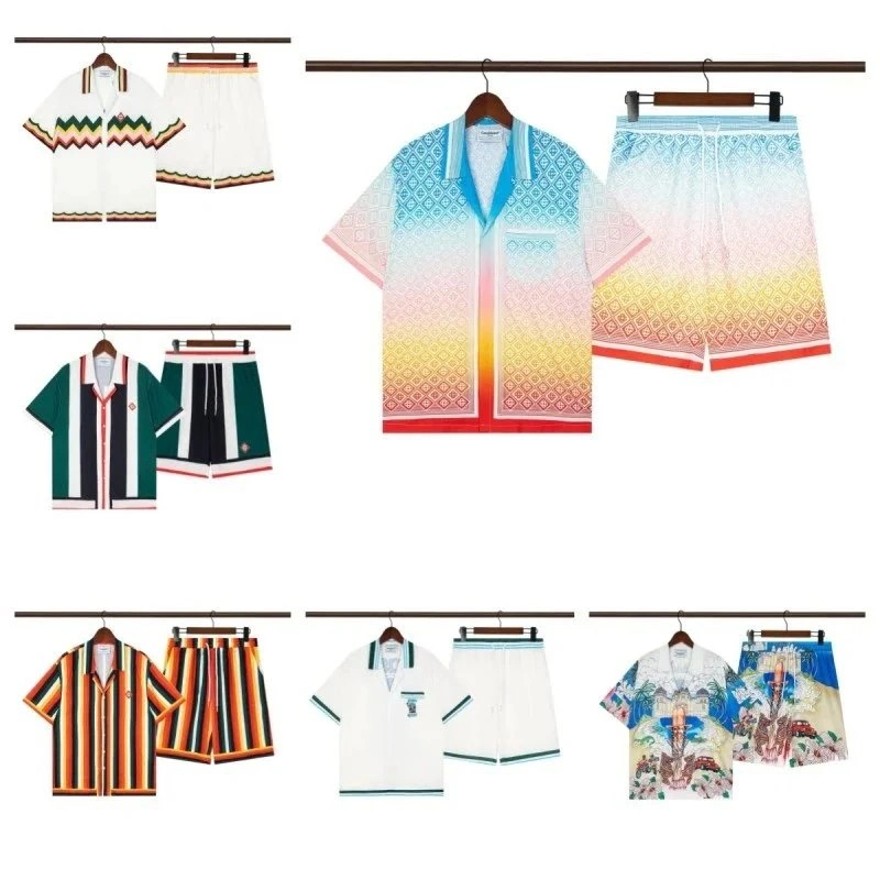 Patterned Short-Sleeve Shirt a