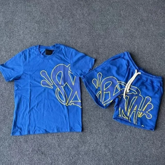 Graphic T-Shirt and Shorts Set -5